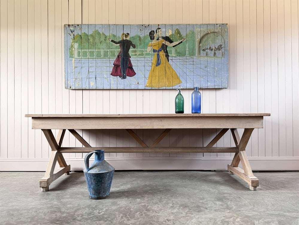 Sycamore Leathersmith Table