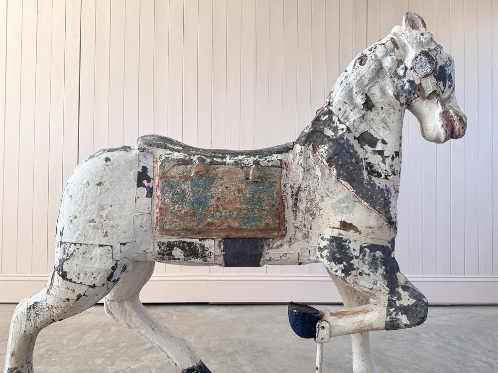 C19th Carousel Horse - Image 8