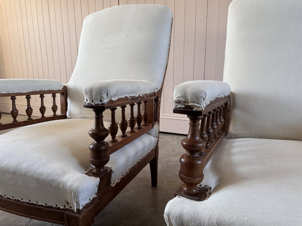 Open French Armchair - Image 5