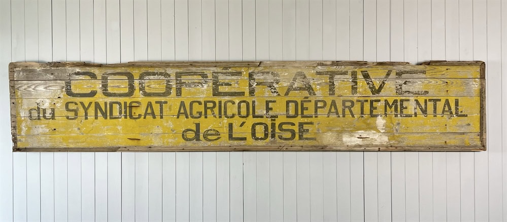 Large Antique French Sign - Image 6