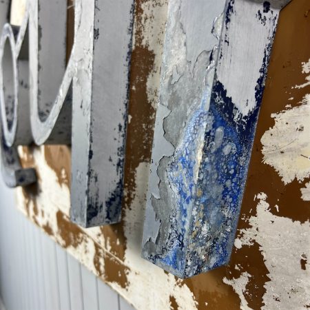 Large Vintage Hairdressers Sign