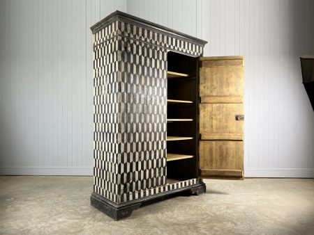 Harlequin Painted Cupboard