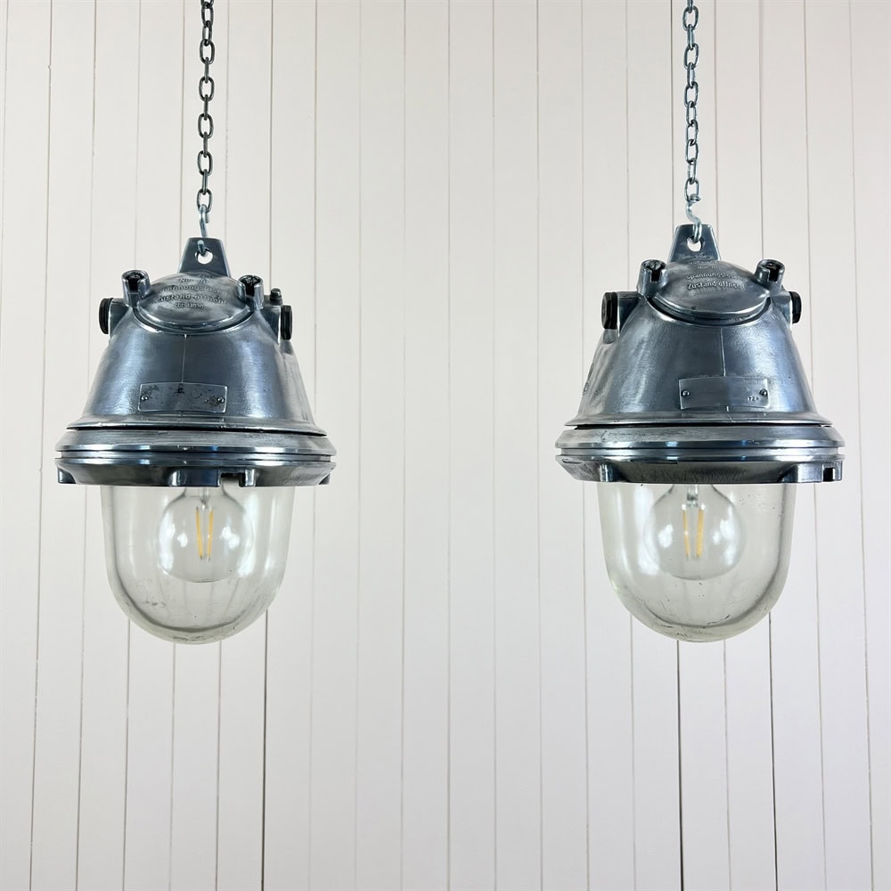 Salvaged Copper Mine Lights - Image 3