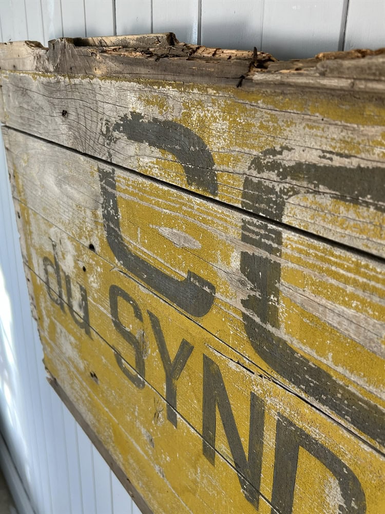 Large Antique French Sign - Image 4