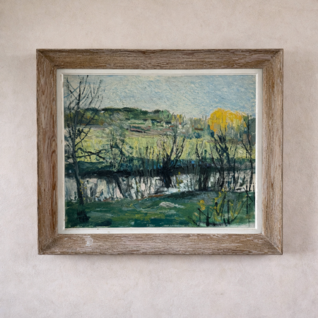 Mid Century Landscape Painting