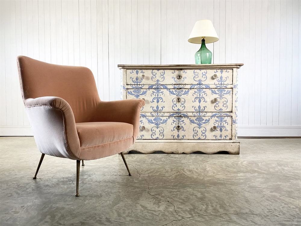 Mid Century Italian Armchair - Image 9