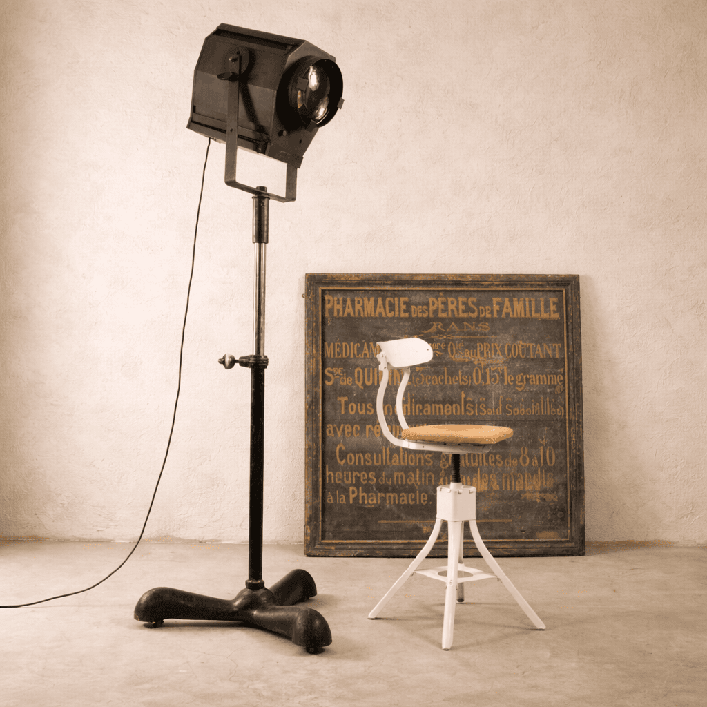 mid century theatre light vintage industrial lighting