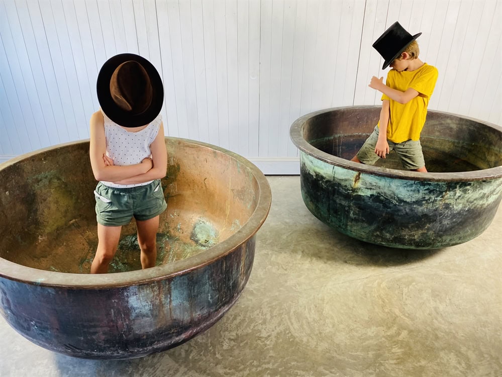 C19th Copper Cheese Vats - Image 6