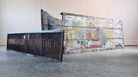 Vintage French Festival Sign