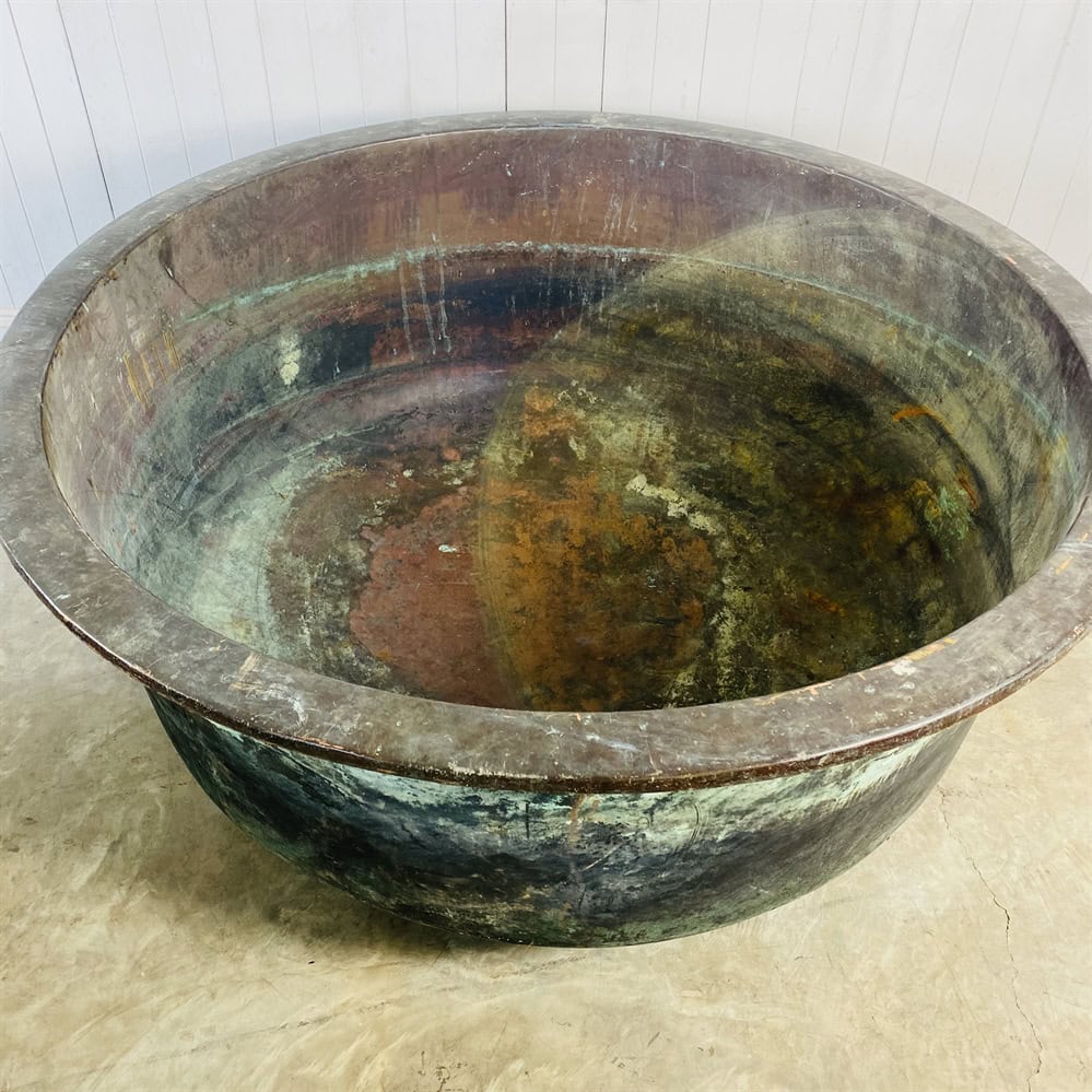 C19th Copper Cheese Vats - Image 5