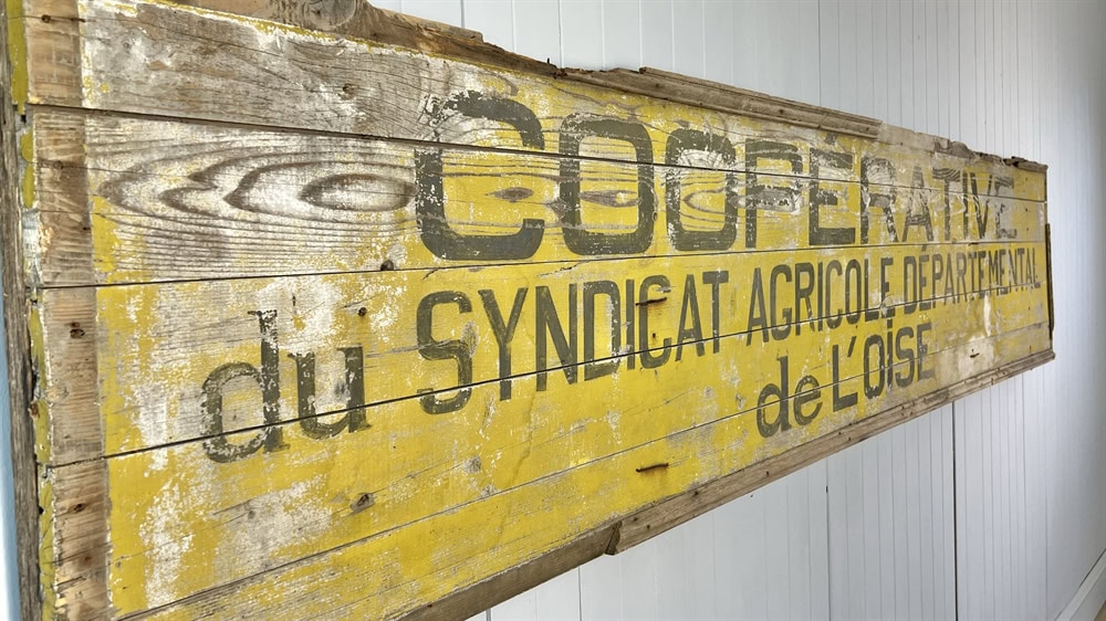 Large Antique French Sign - Image 7