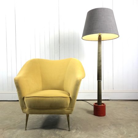 Upcycled Bobbin Standard Lamp