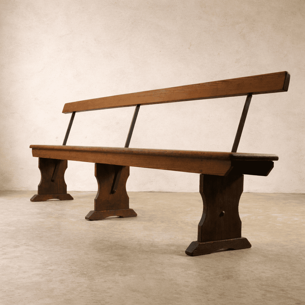 Victorian Church Pew Benches – Antique Seating Benches