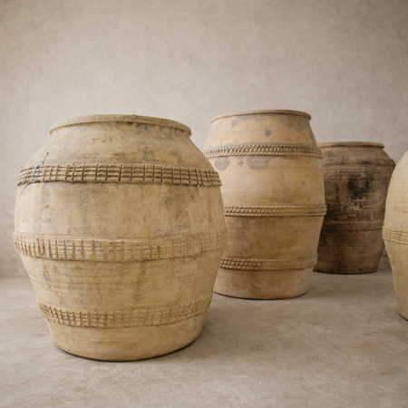 Large Antique Terracotta Pots