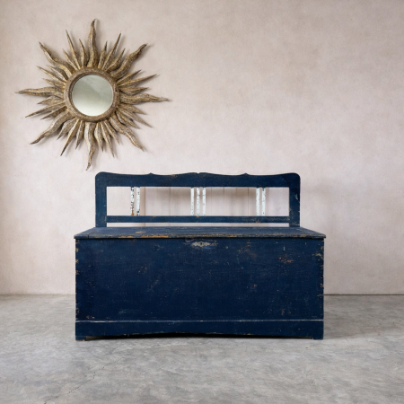 Vintage Hungarian Box bench