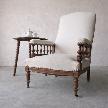 Open French Armchair