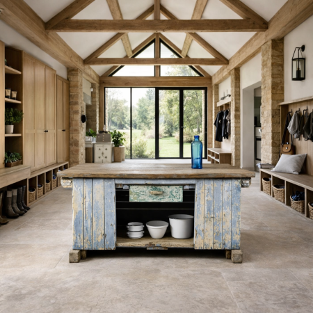 Vintage Carpenters Workbench