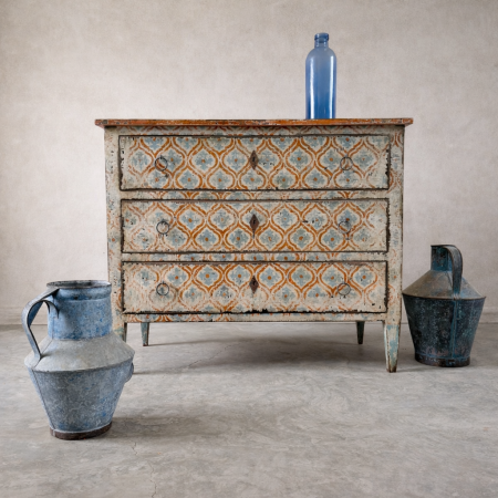 Painted Spanish Chest of Drawers