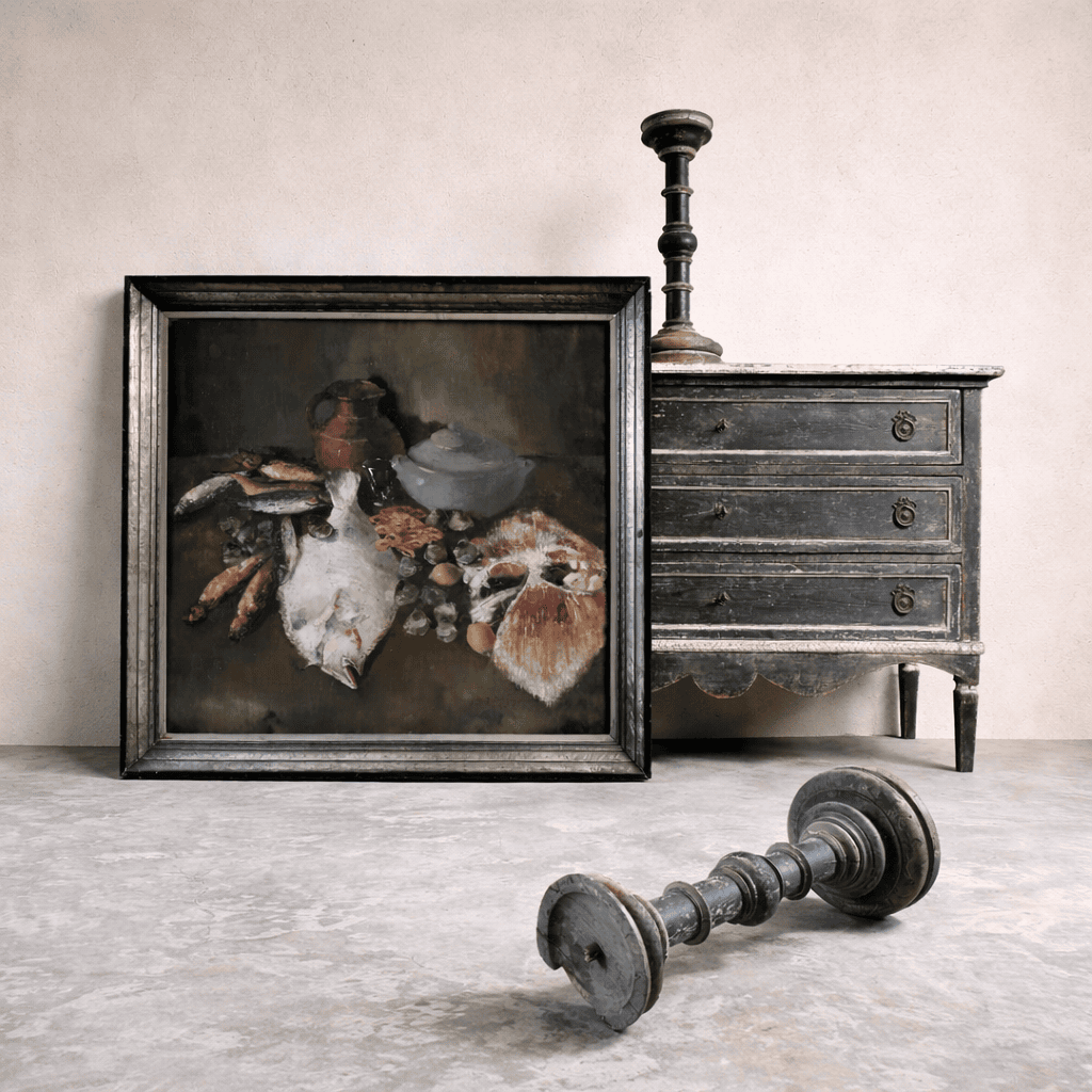 Fish Supper Painting