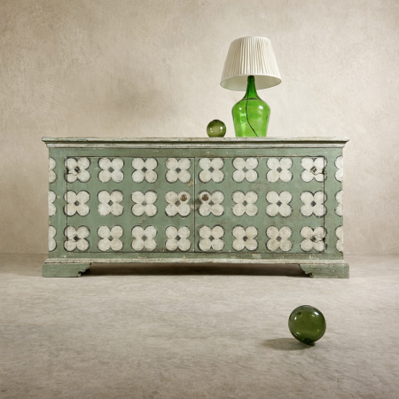 Clover Painted Sideboard