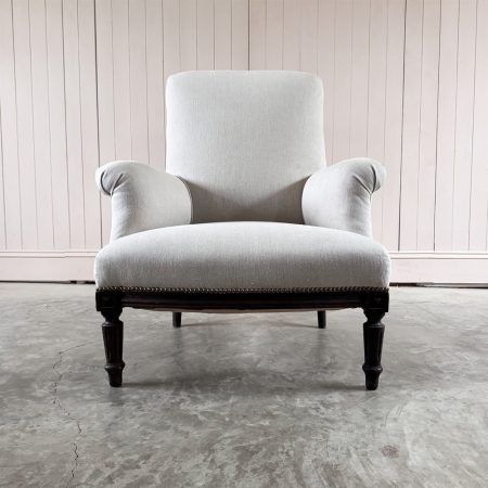 Upholstered French Armchair