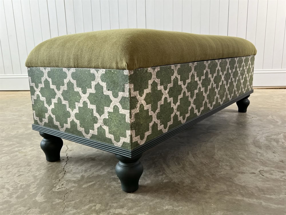 Moorish-Inspired Trellis Bench - Image 8
