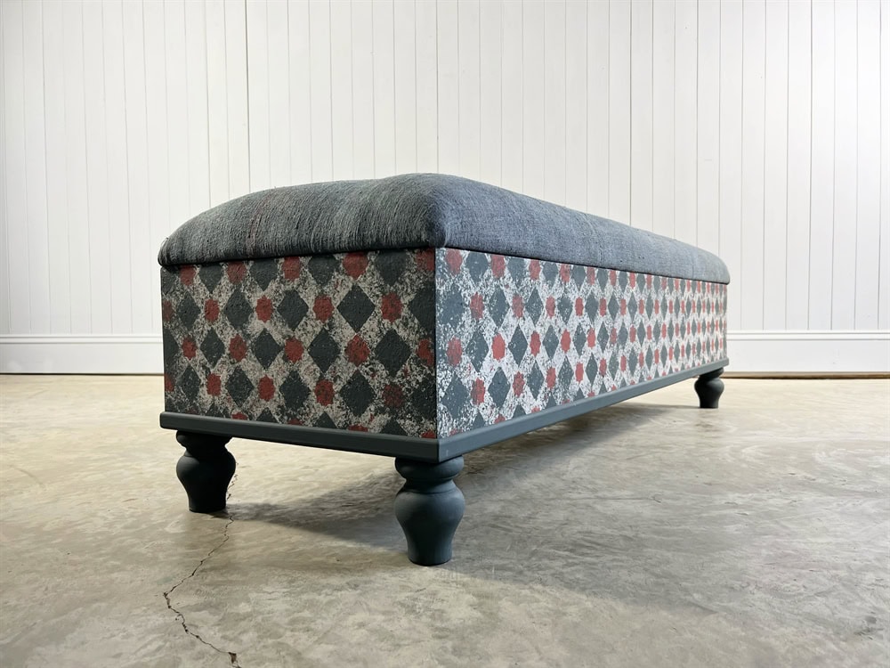 Grain Sack Footstool - Image 4