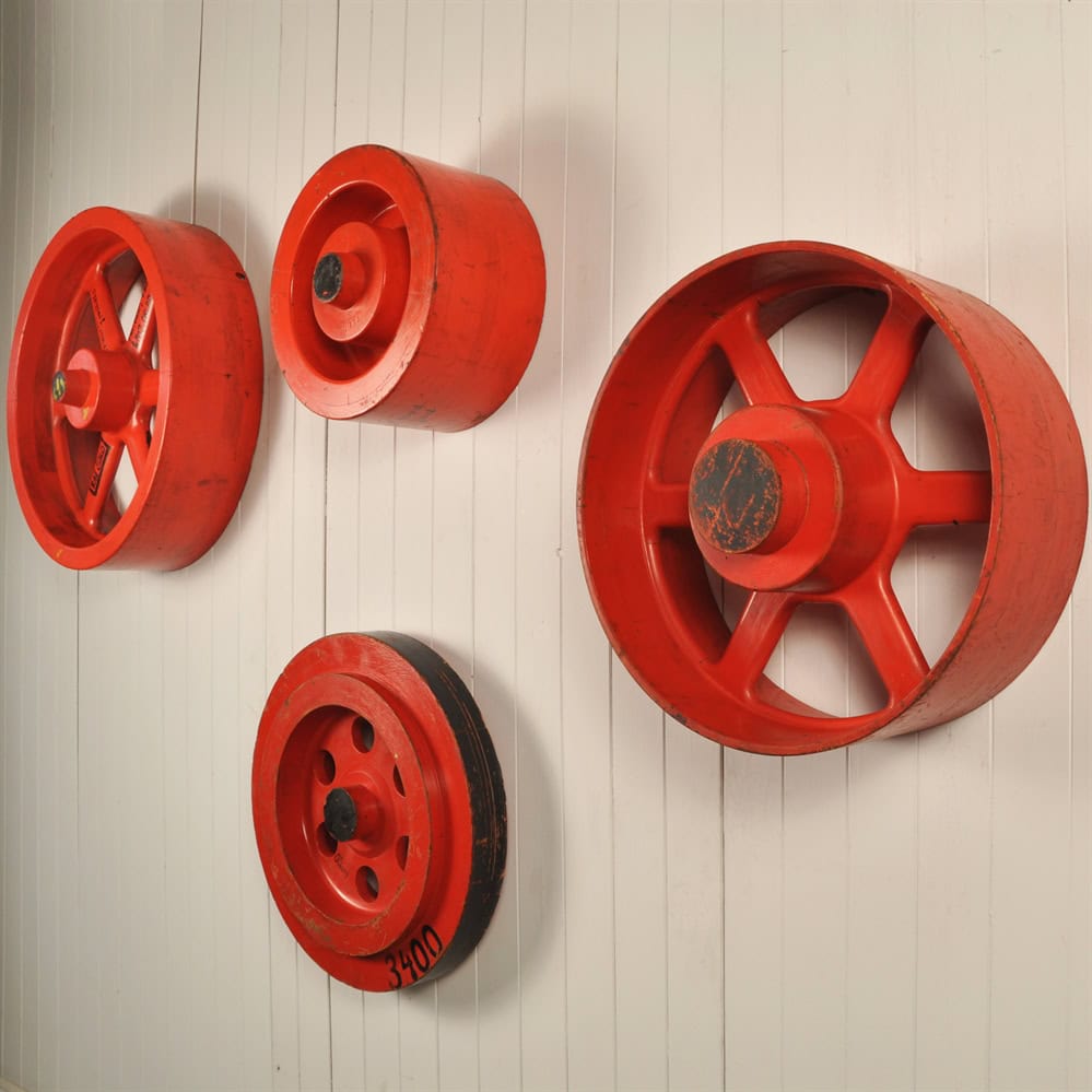 industrial sand casting patterns wall display
