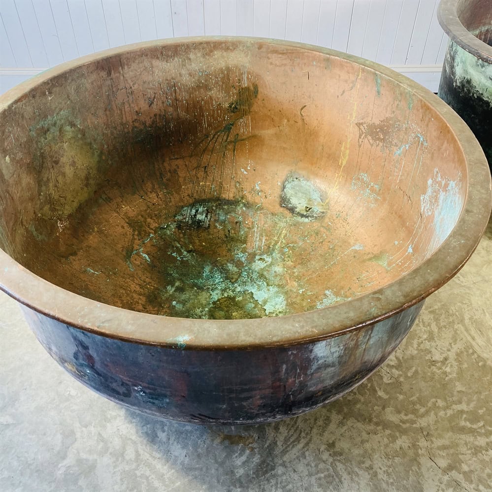 C19th Copper Cheese Vats - Image 4