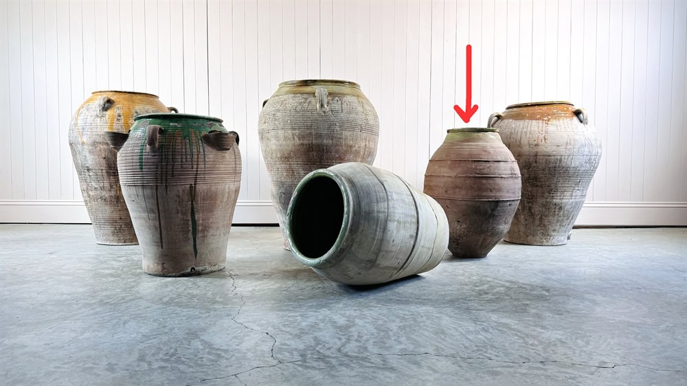 Antique Turkish Terracotta Pot - Image 3