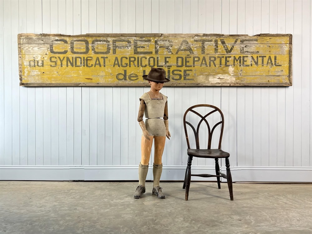 Large Antique French Sign - Image 8