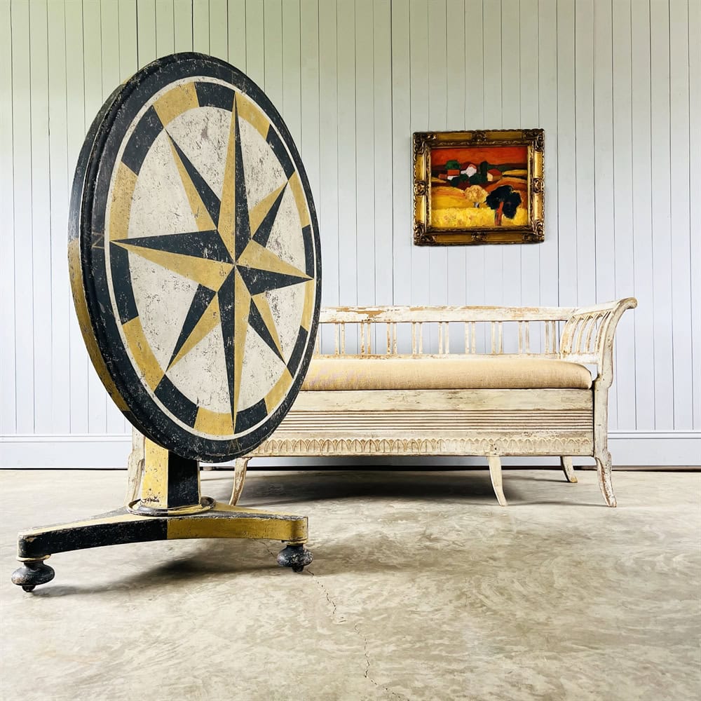 Antique Swedish Bench