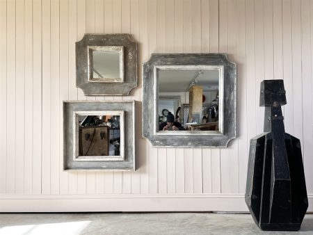 Painted Antique Italian Mirror