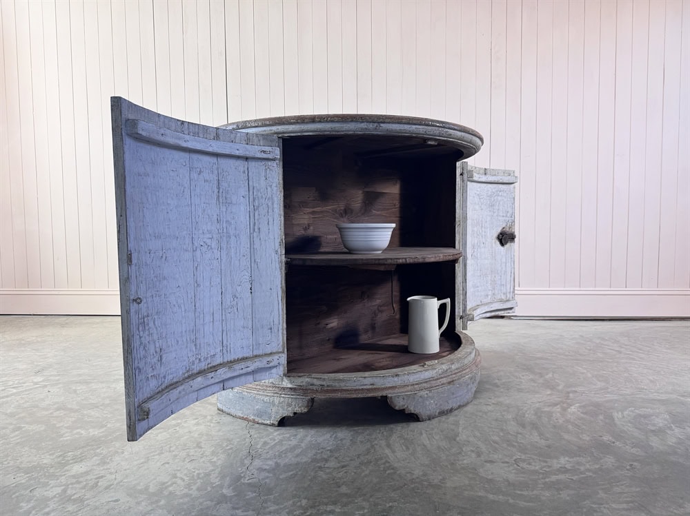 Bow Fronted Italian Cupboard