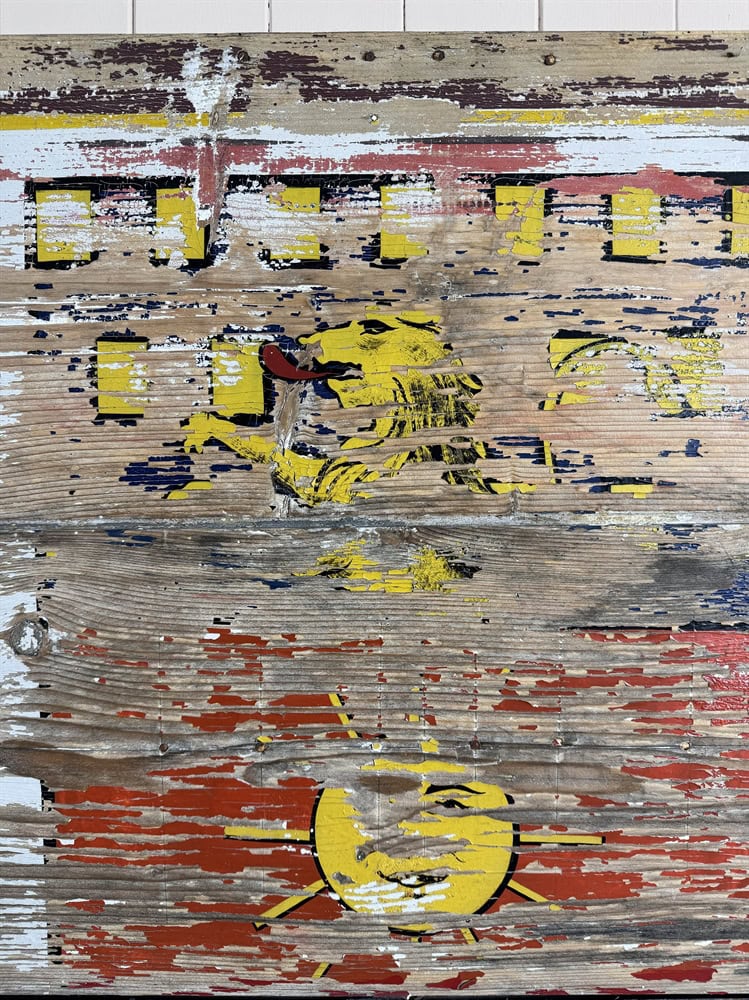 Vintage French Festival Sign - Image 10