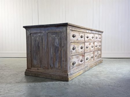 Vintage Industrial bank of drawers