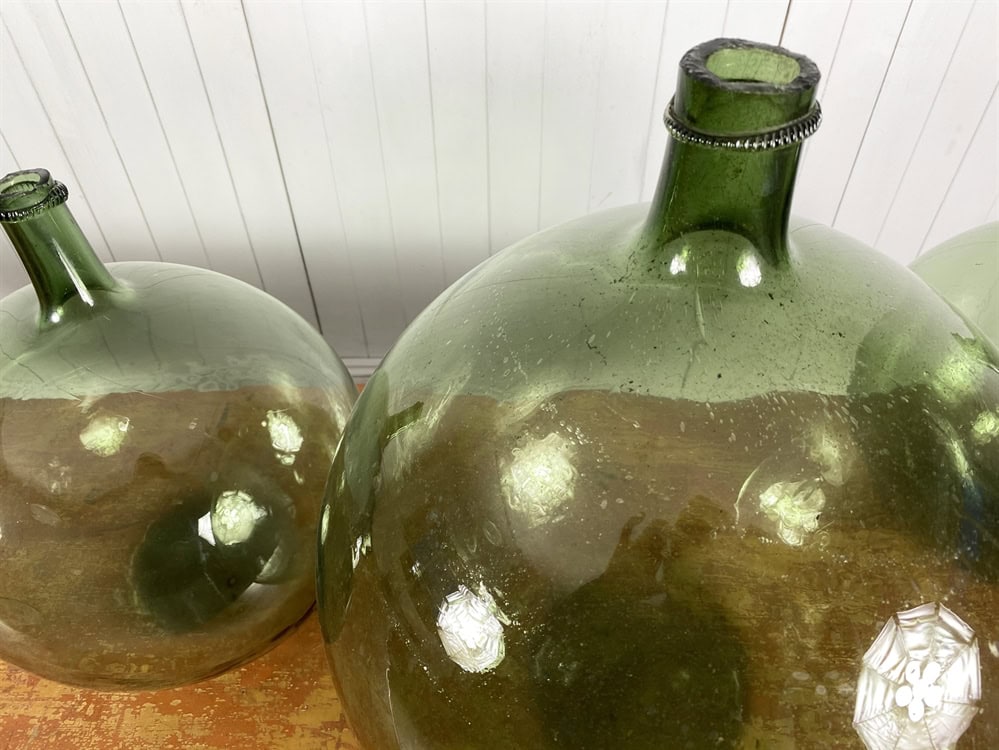 Antique Hand Blown French Bottles - Image 5