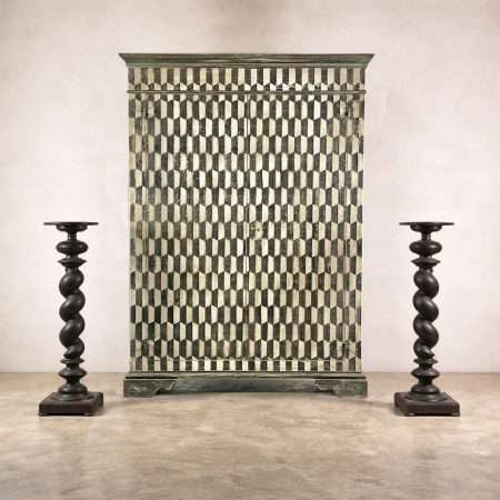 Harlequin Painted Cupboard