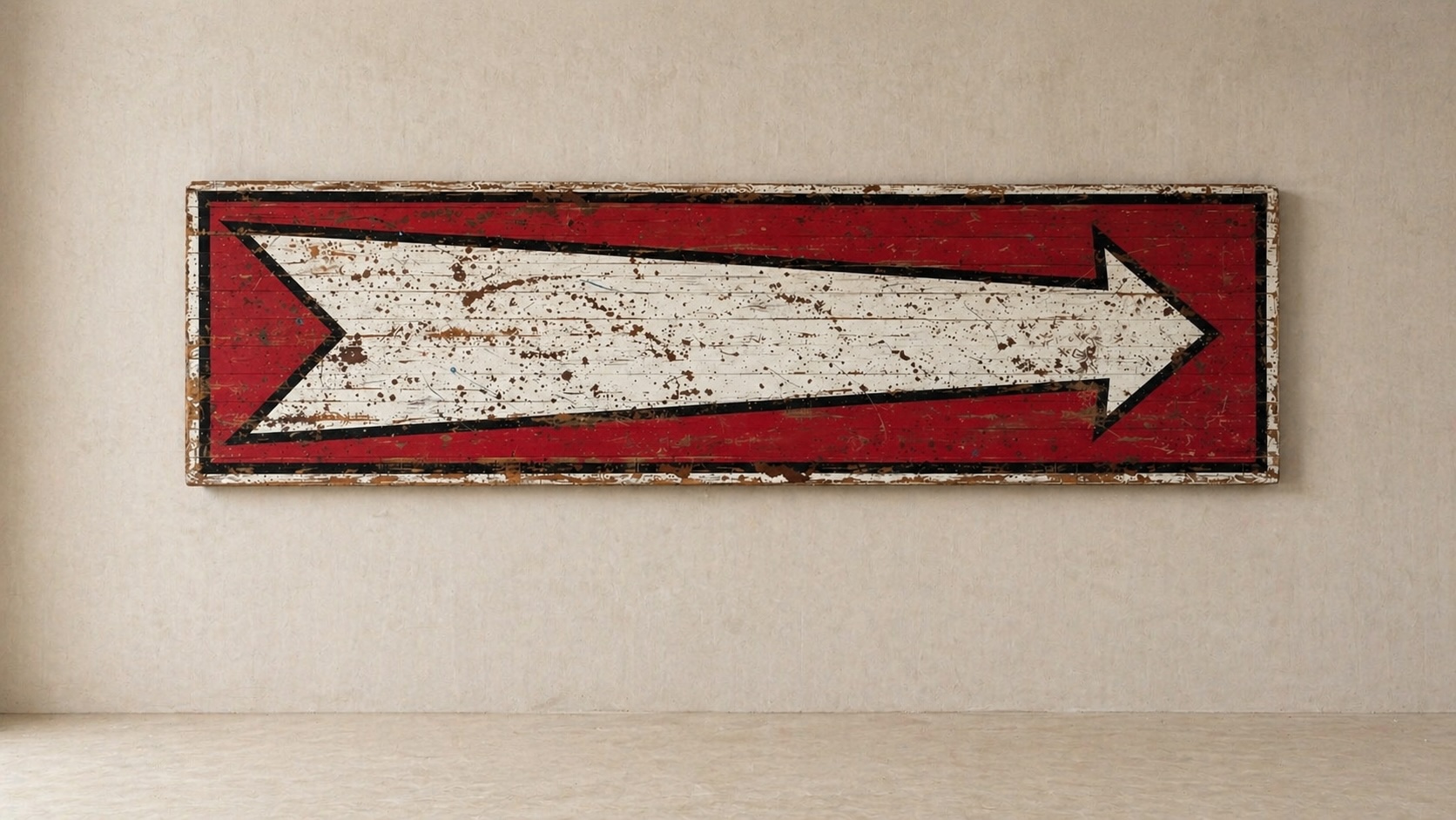 3.6 m Hand Painted Fairground Arrow Sign - Image 7