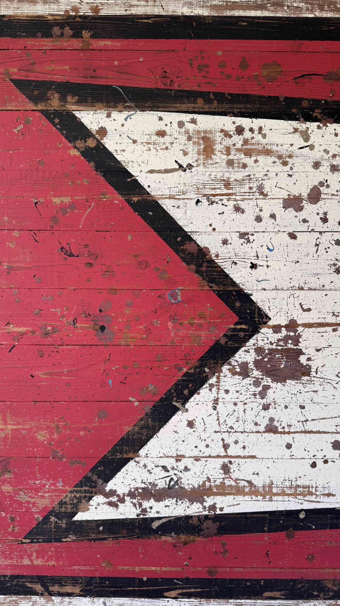 3.6 m Hand Painted Fairground Arrow Sign - Image 12