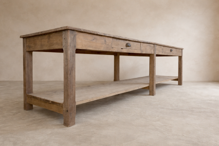 Large Industrial Drapers Table