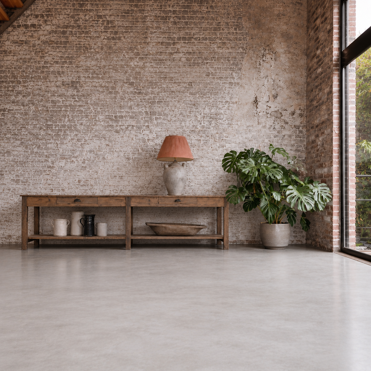 large industrial table