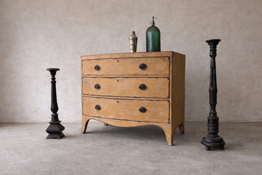 Late 19th Century Painted Chest of Drawers