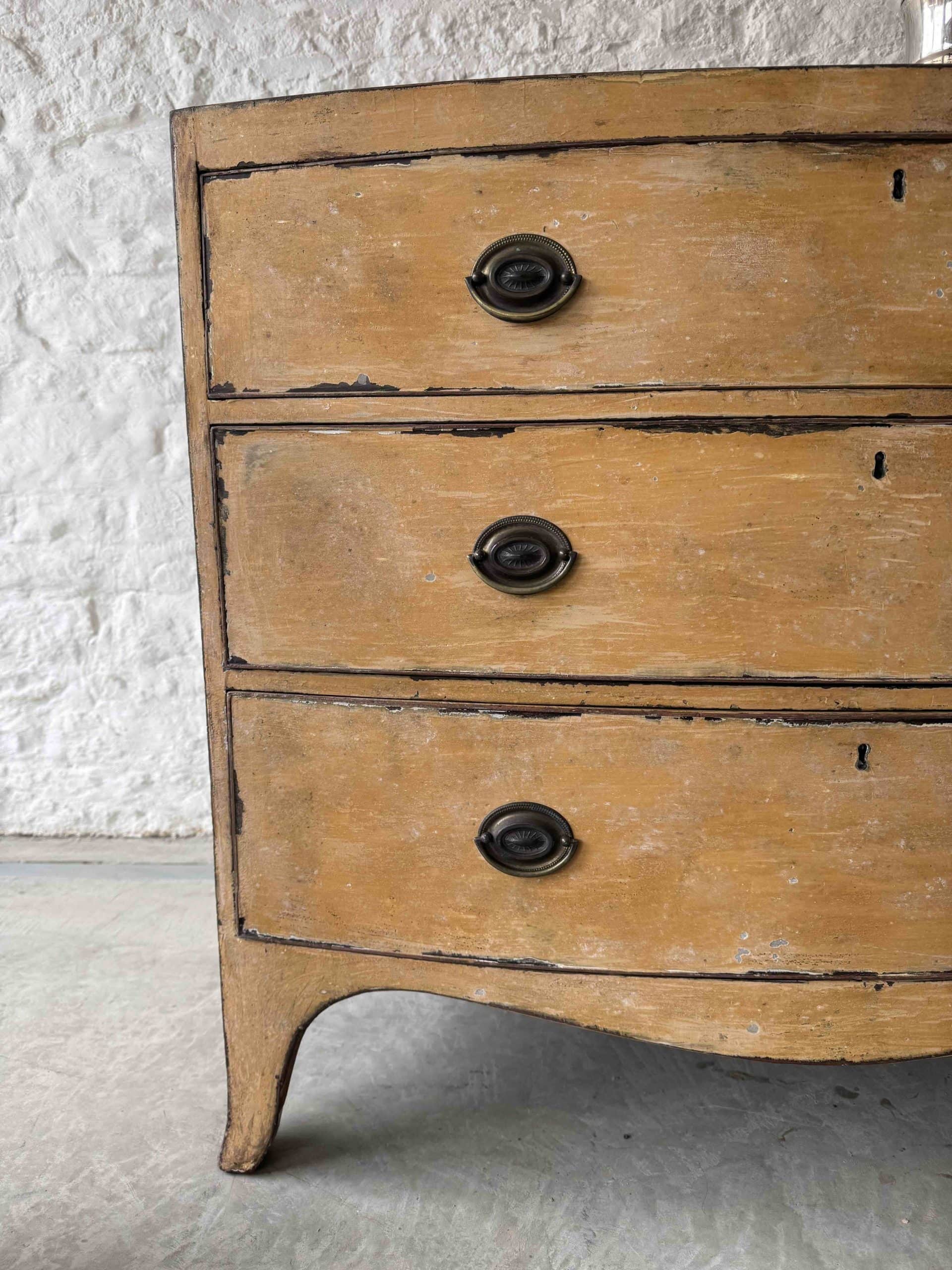 Late 19th Century Painted Chest of Drawers - Image 11