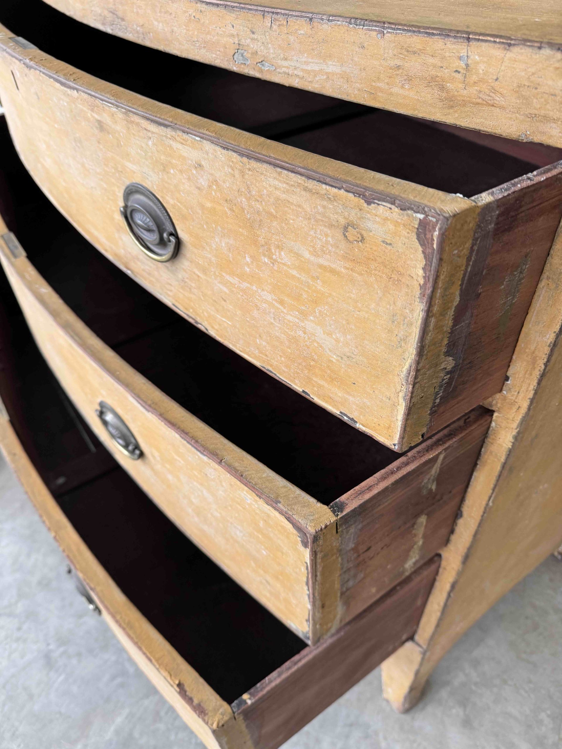 Late 19th Century Painted Chest of Drawers - Image 9