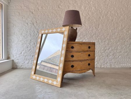Bespoke Harlequin Painted Mirror