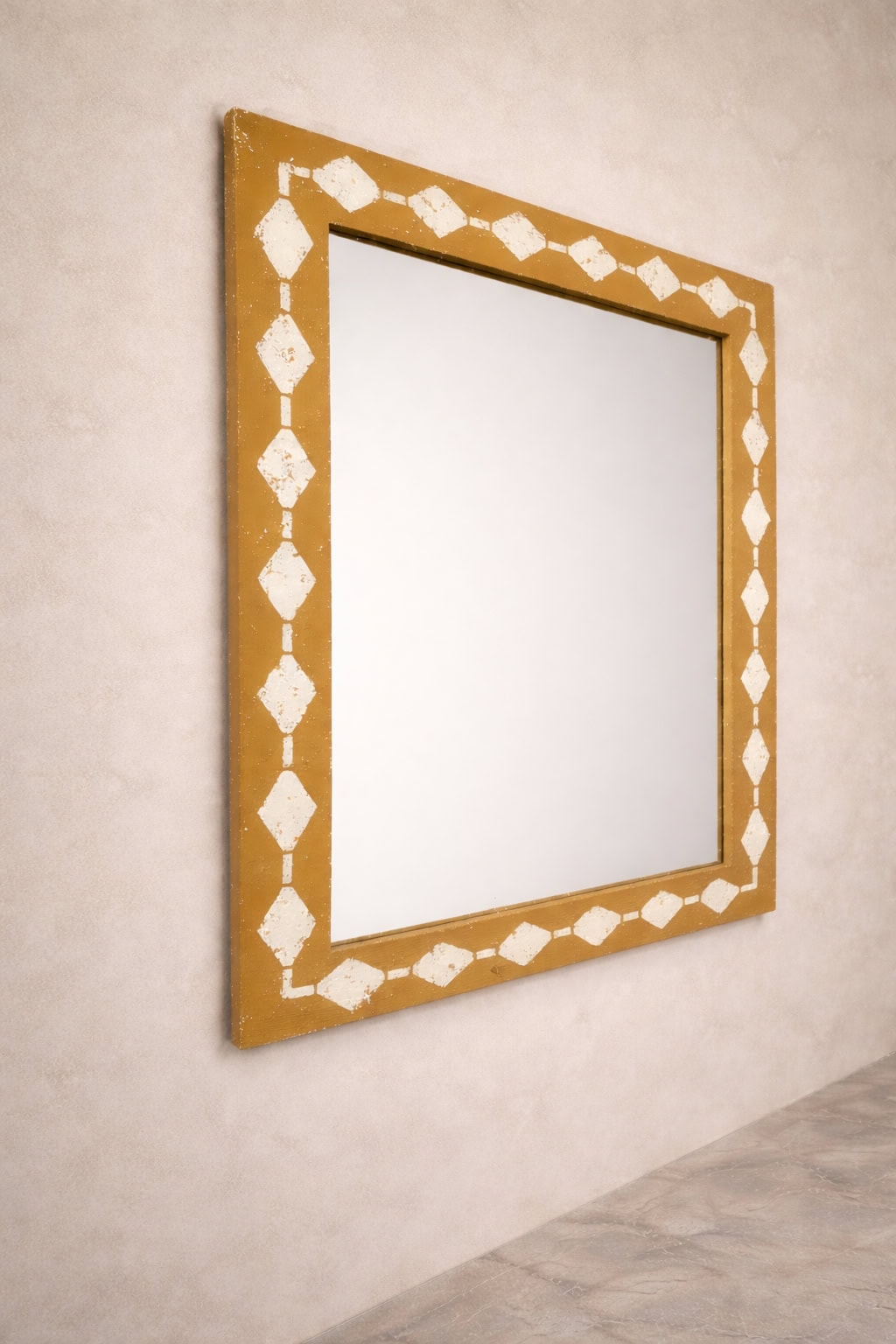 Bespoke Harlequin Painted Mirror - Image 7