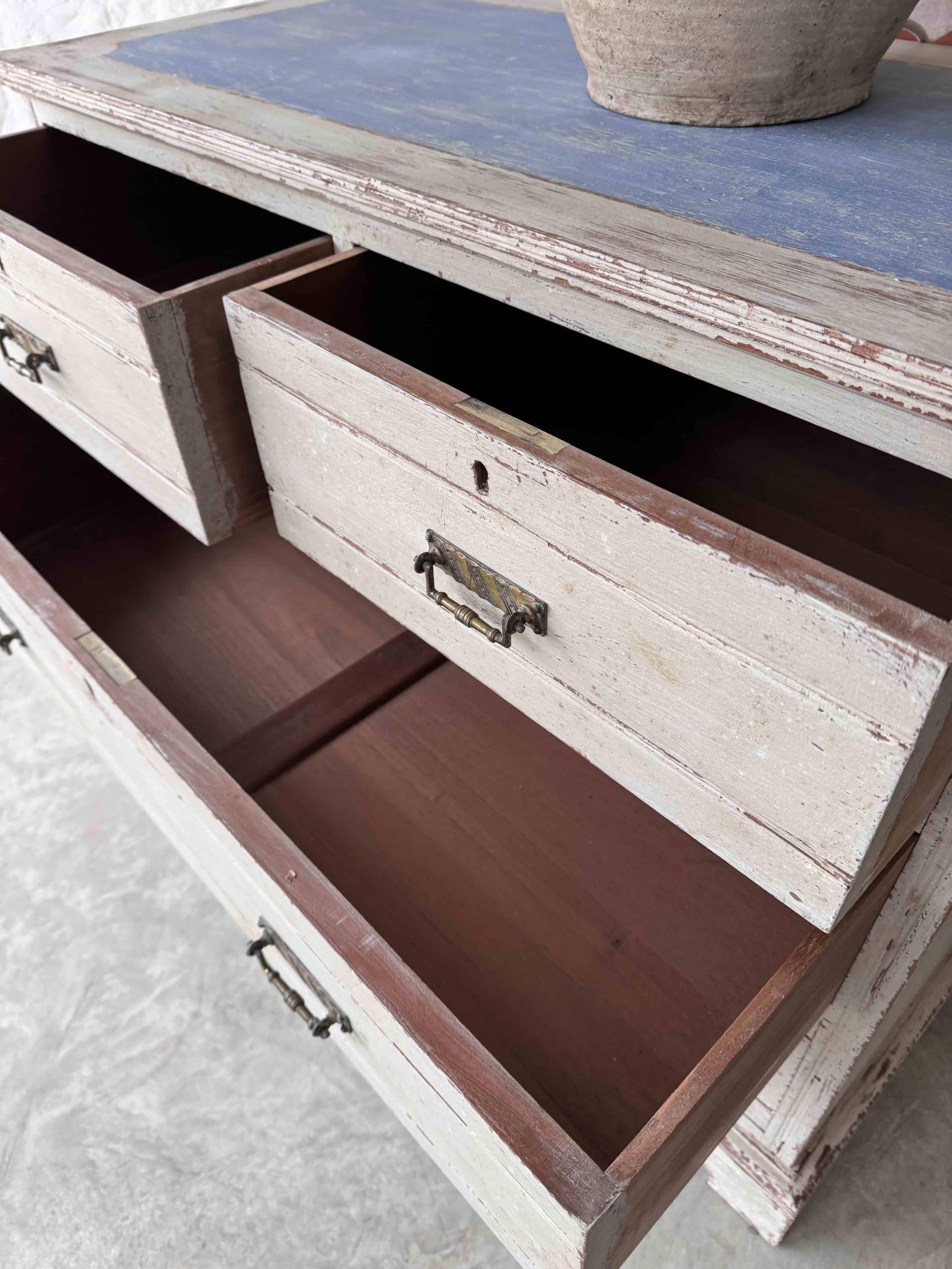 Repainted Antique Chest of Drawers - Image 10