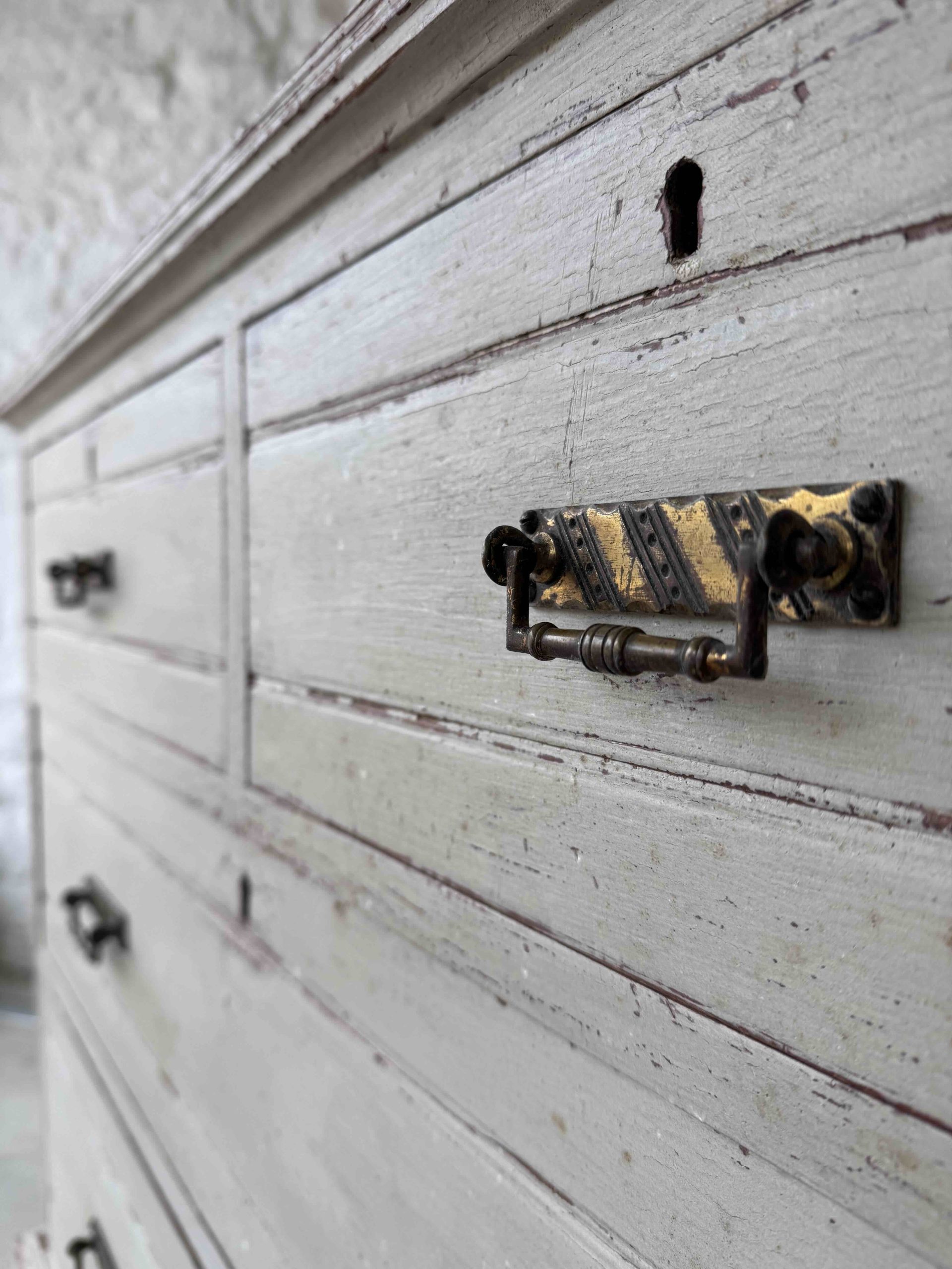 Repainted Antique Chest of Drawers - Image 9
