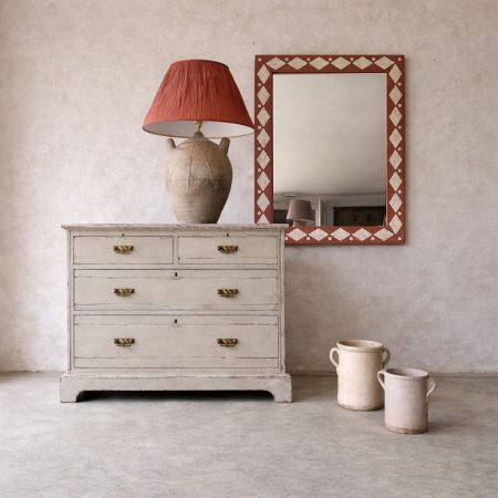 Bespoke Harlequin Painted Mirror